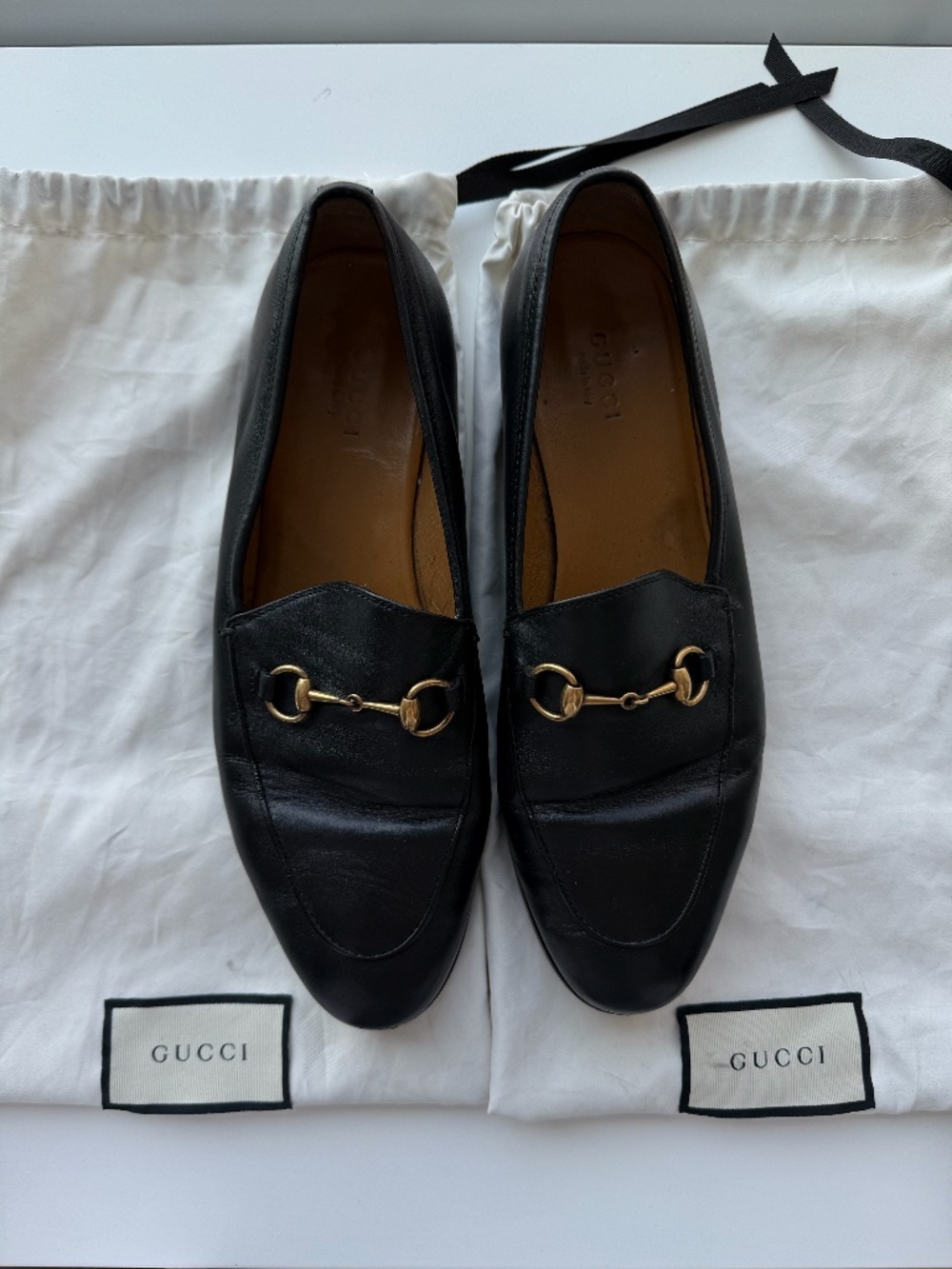 Gucci Jordaan loafer in black